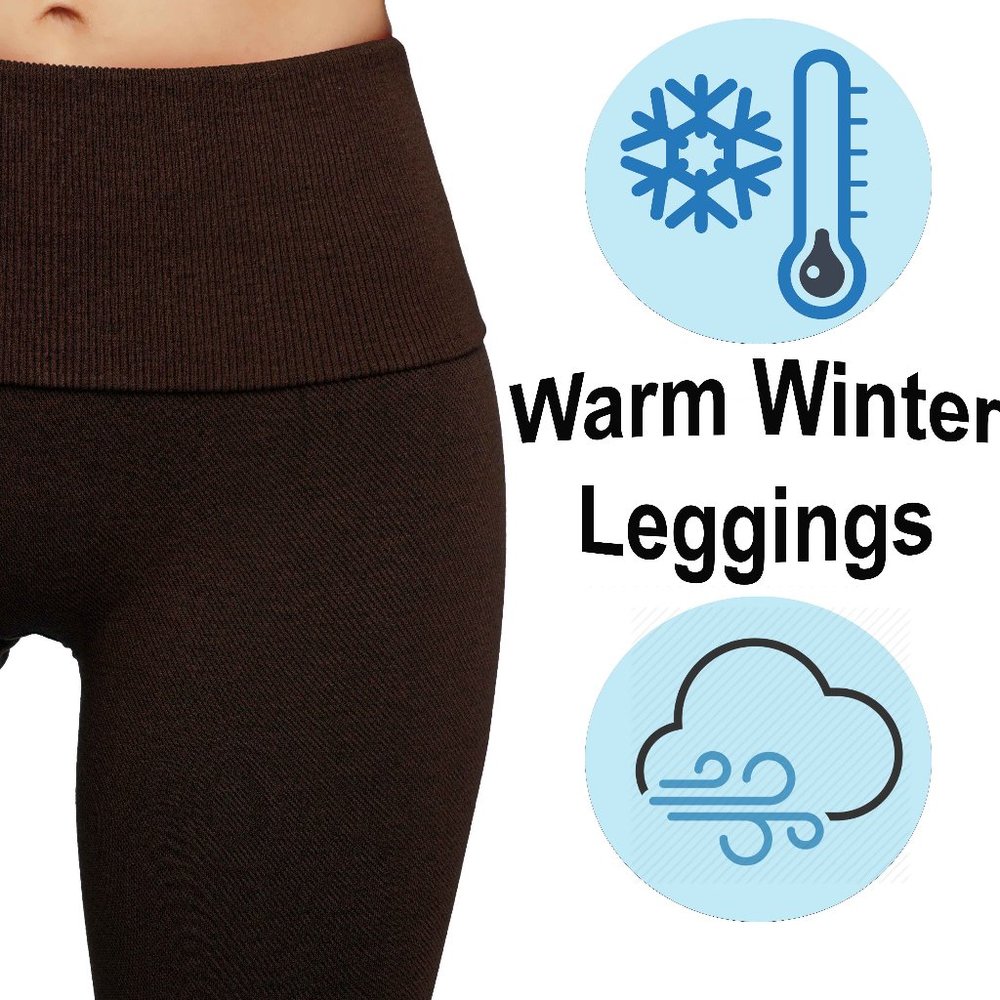 French terry winter thick leggings - Picture 5 of 7